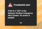 Estados Unidos fará teste nacional de alerta de emergência em 4 de outubro